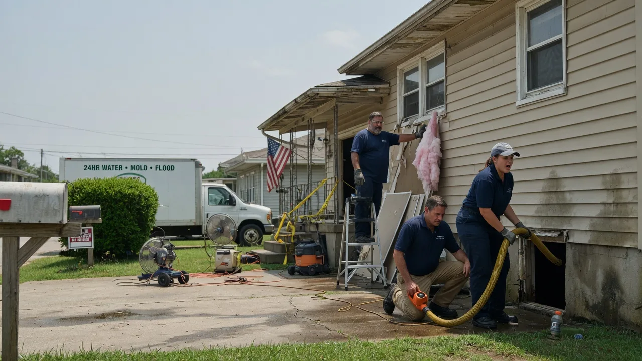 Water Damage Repair in Huntsville, TN near me